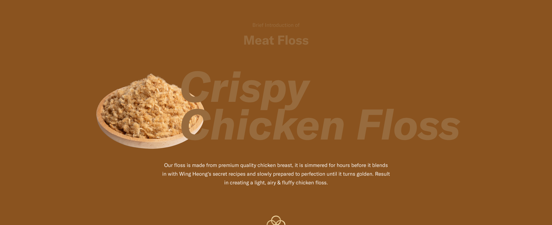Wing Heong Cripsy Chicken Floss description