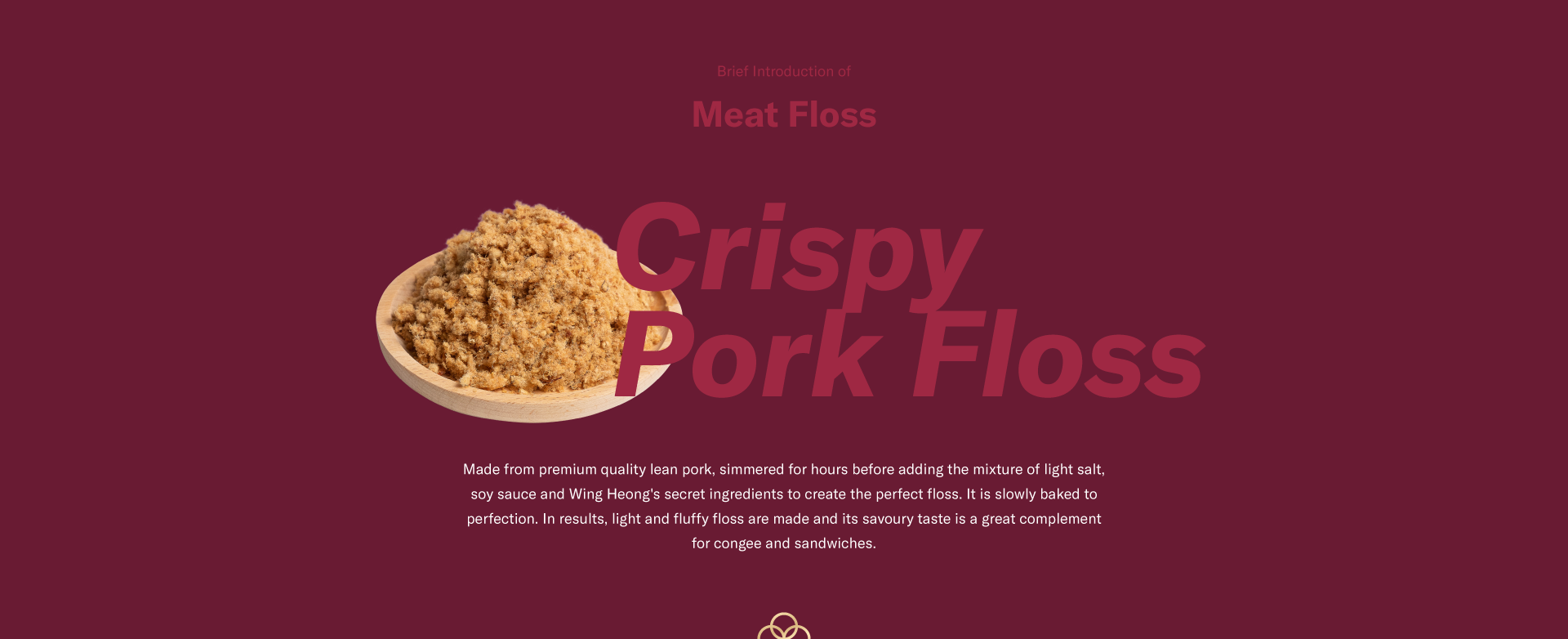 Wing Heong Cripsy Pork Floss description