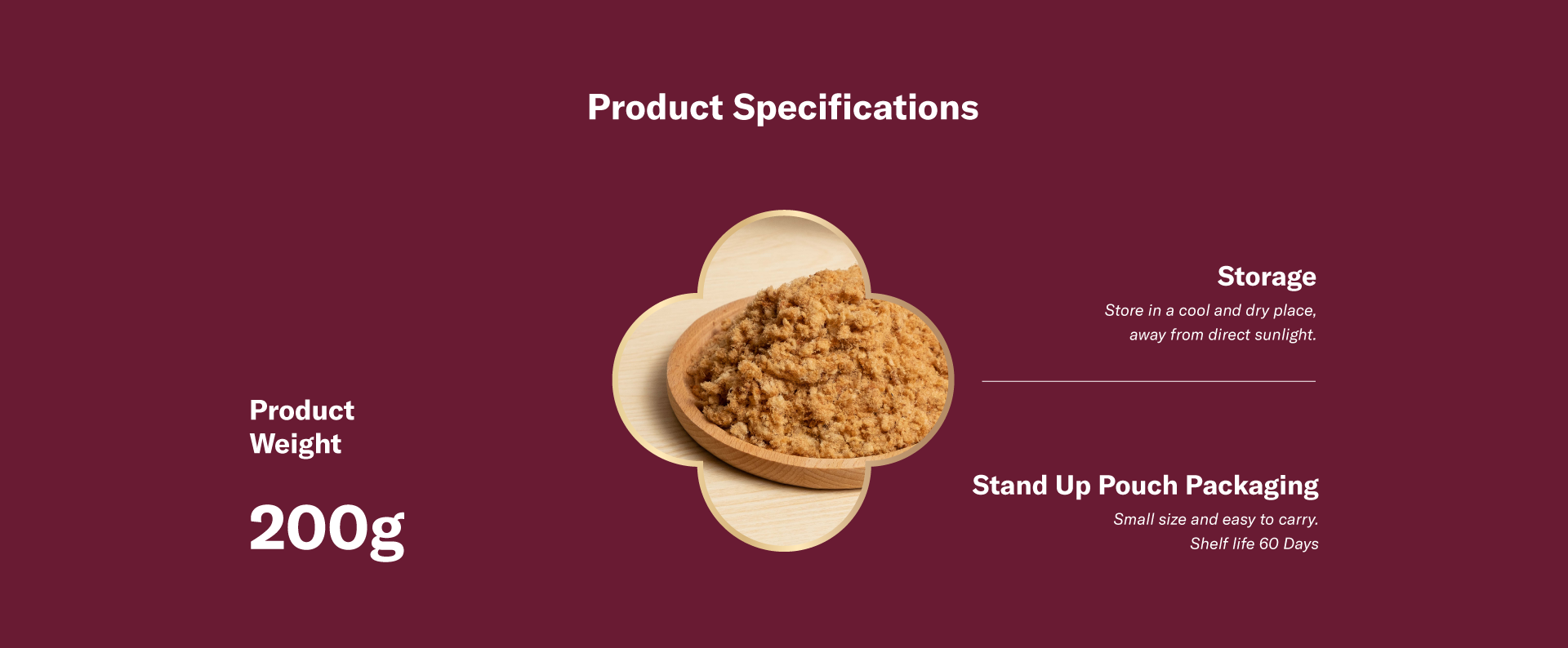 Wing Heong Crispy Pork Floss product specifications
