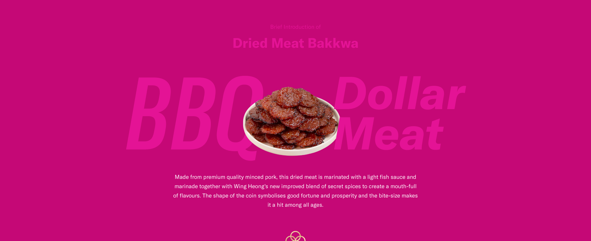 BBQ Dollar Meat Description