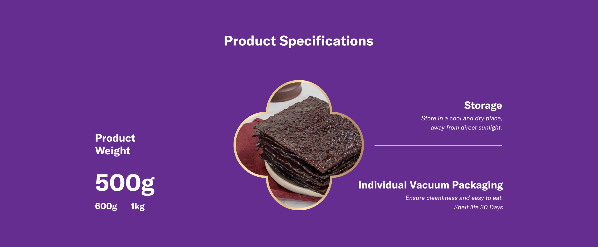 BBQ Ostrich Meat product specifications